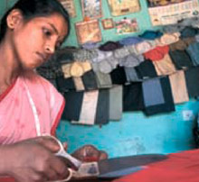 Ινδή ράβει © DG DEV